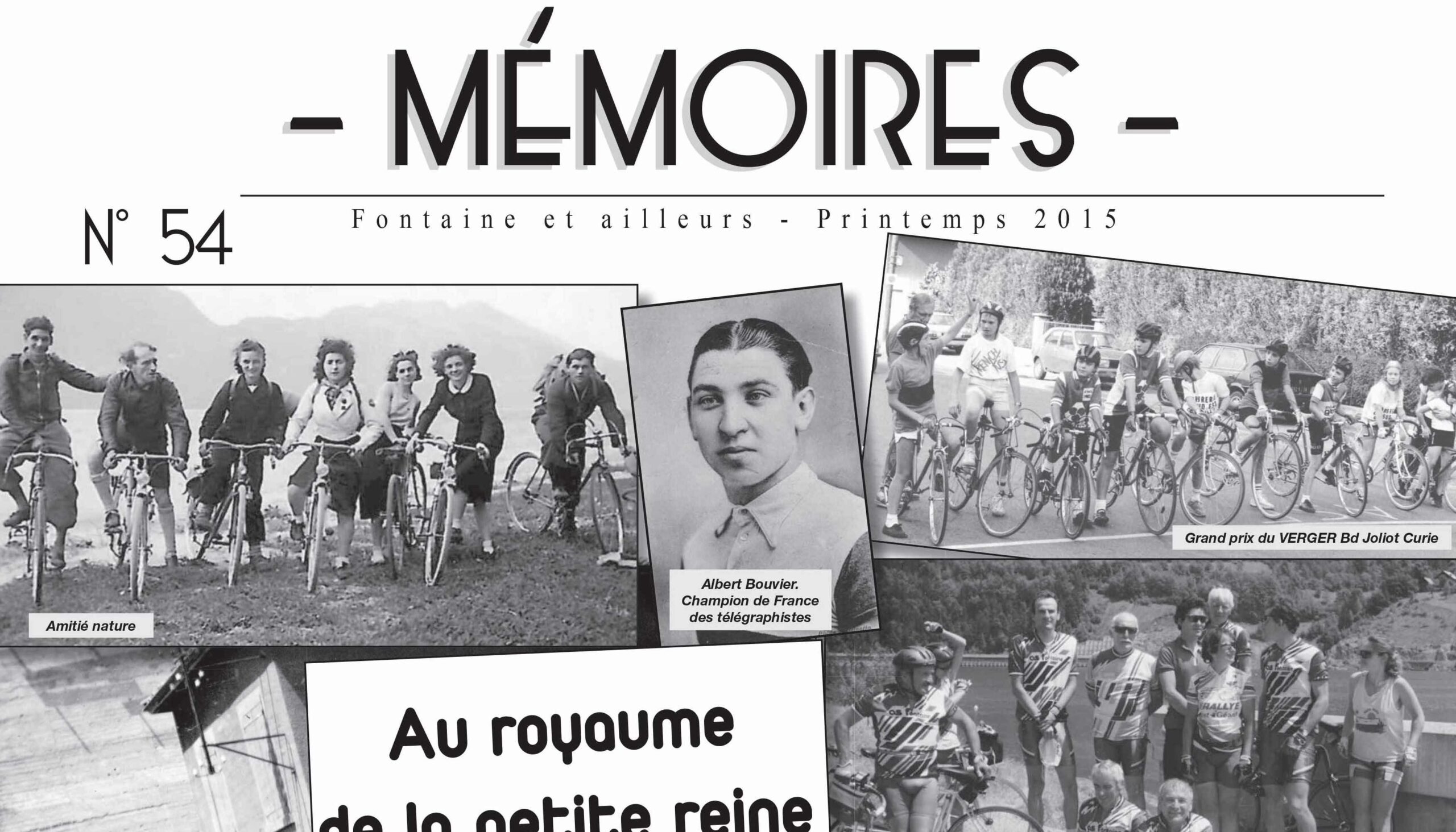 Bulletin n°54 Au royaume de la petite reine