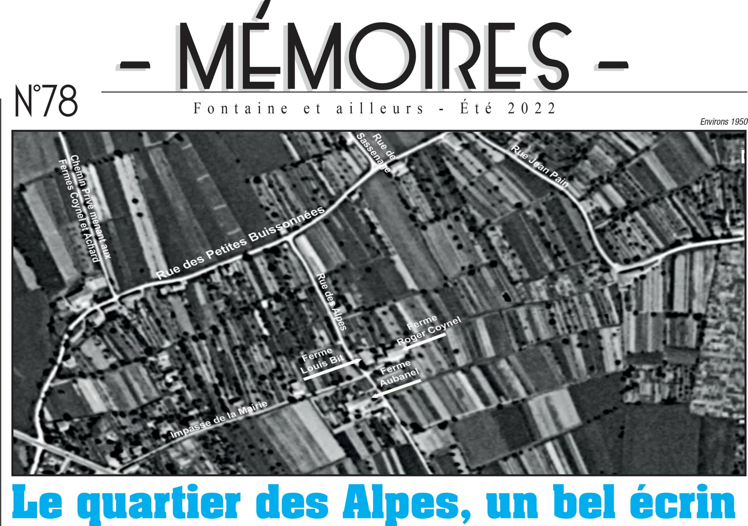 Bulletin n°78 Quartier des Alpes