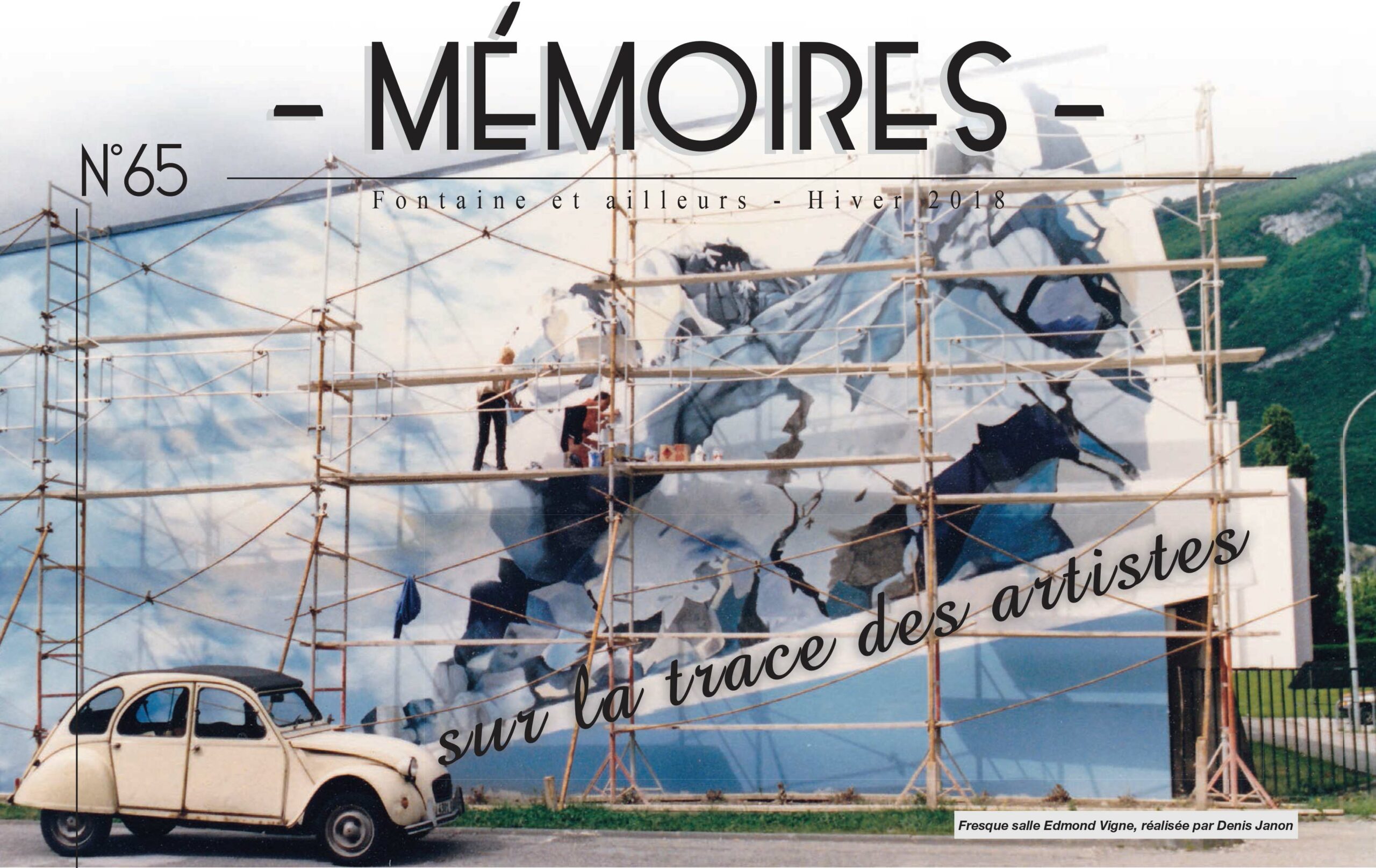 Bulletin n°65 Les artistes