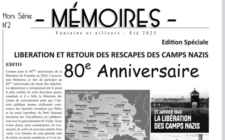 Bulletin Hors Série Libération et retour des rescapés des camps nazi