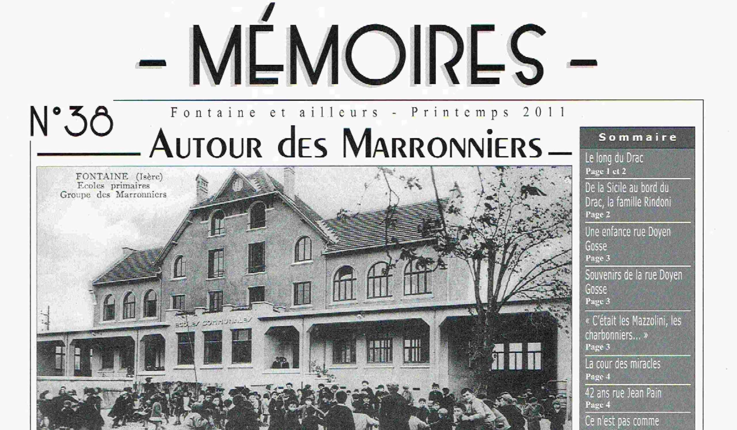 Bulletin n°38 École Jules Ferry