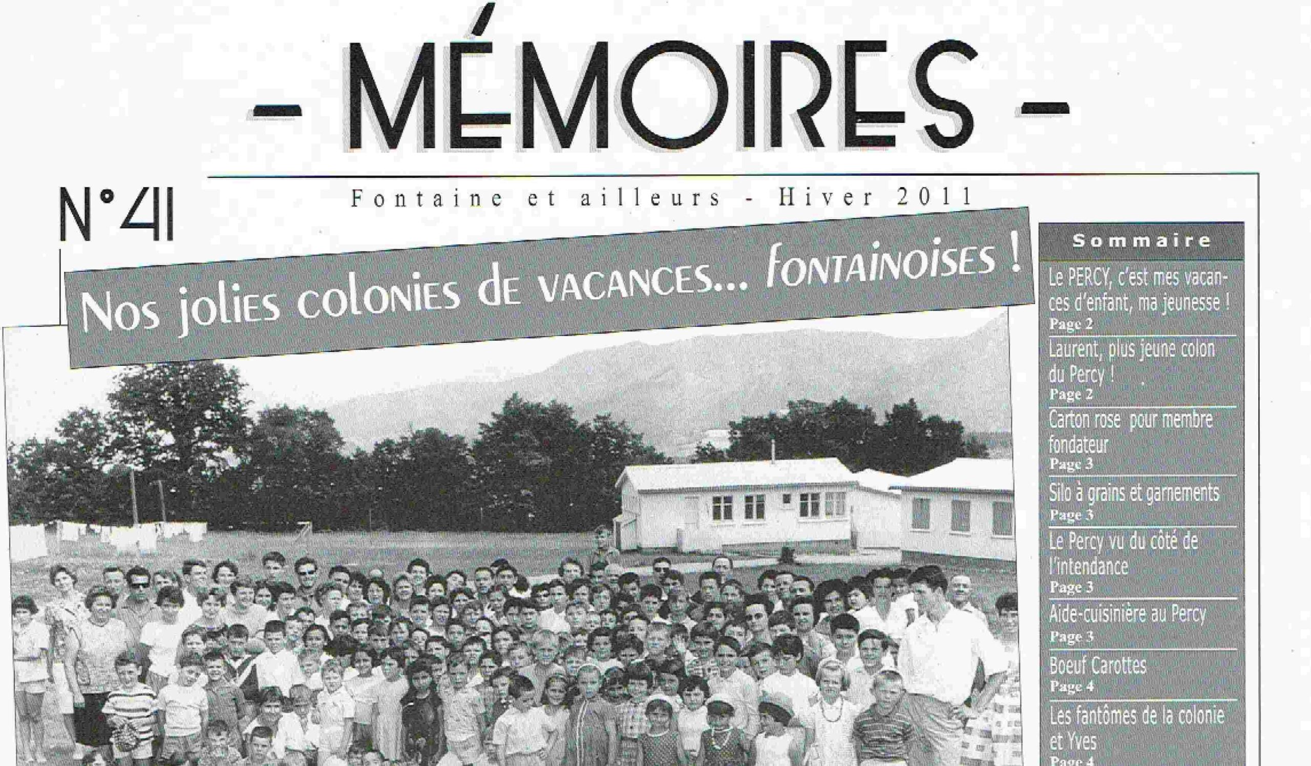 Bulletin n°41 colonies de vacances