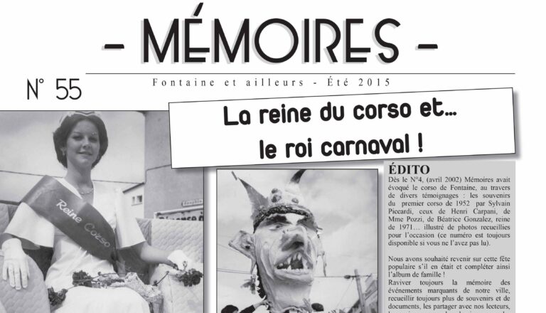 Bulletin n°55 La reine du corso