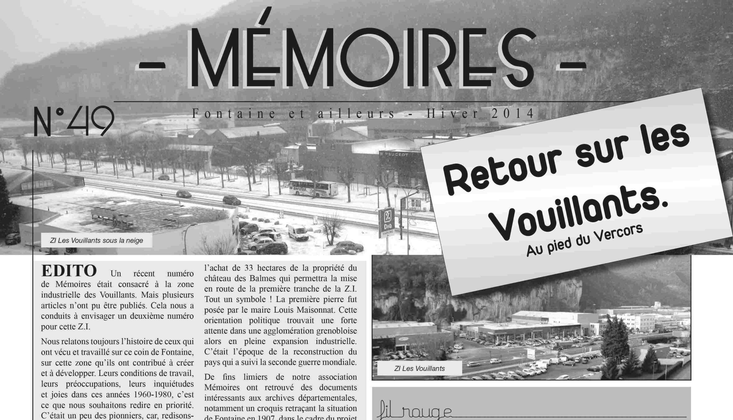 Bulletin n°49 Retour sur les Vouillants
