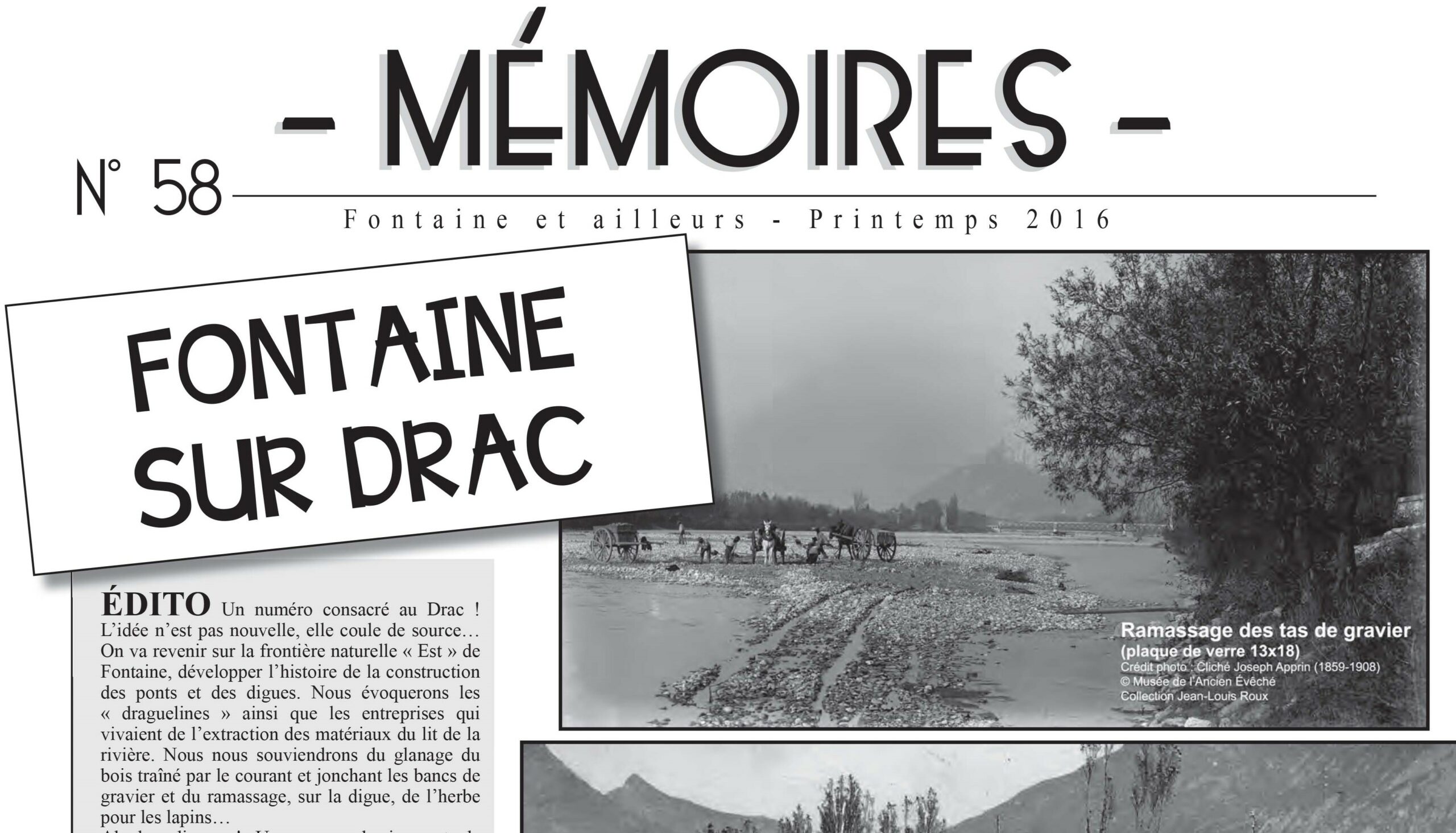 Bulletin n°58 Fontaine sur Drac