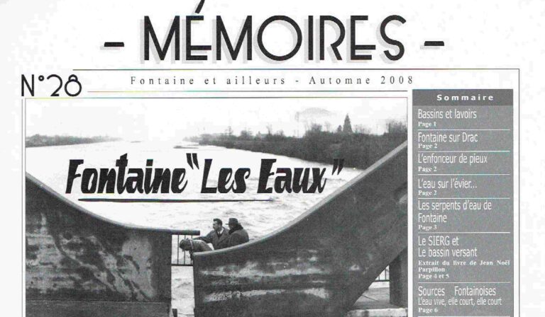 Bulletin n°28 L'eau